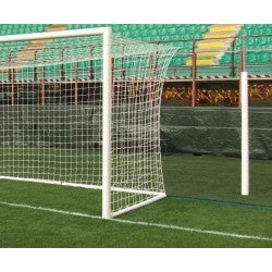 Coppia Porte Calcio In Alluminio Mt. 7,32x2,44 Art. F735Ps Porte Con Traversa In Due Segmenti