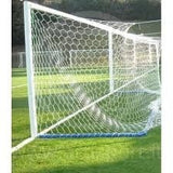 COPPIA PORTE CALCIO IN ALLUMINIO, MT. 7,32x2,44 Art. F735 PS Bis porte con traversa intera