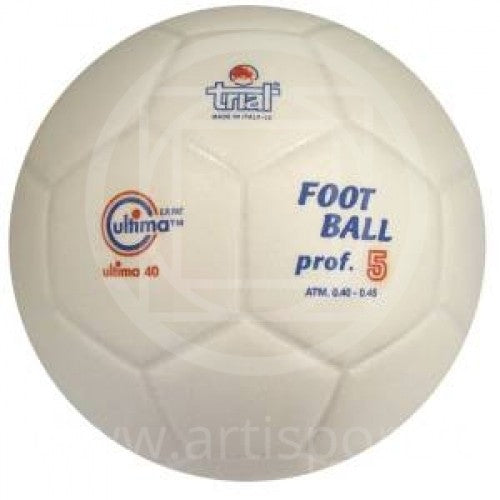 Pallone da calcio n.5 in gomma soffiata Ultima 40, peso gr.420 Art. F755