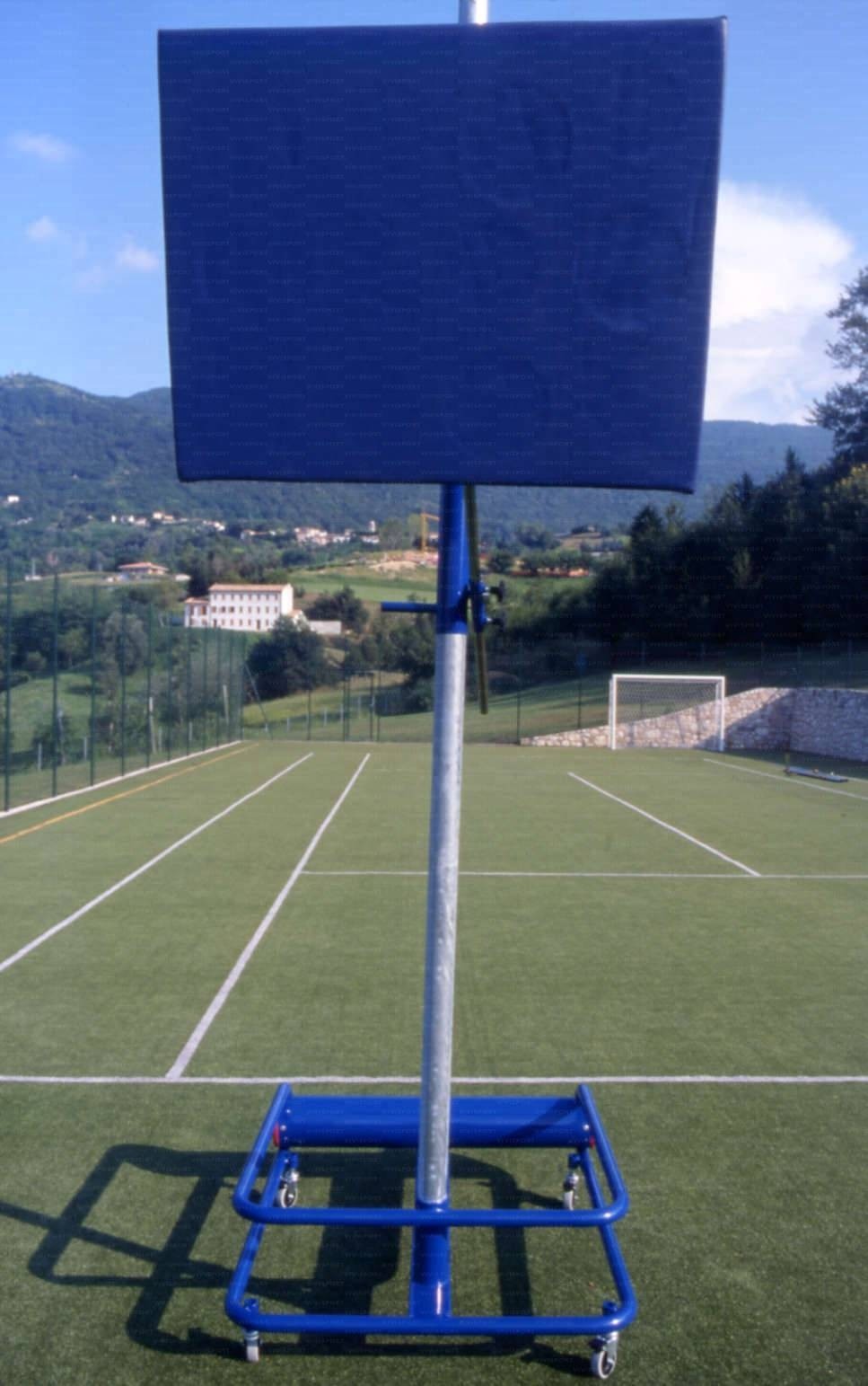 Basamento polivalente per basket-minibasket-simulatore con ruote ART5053