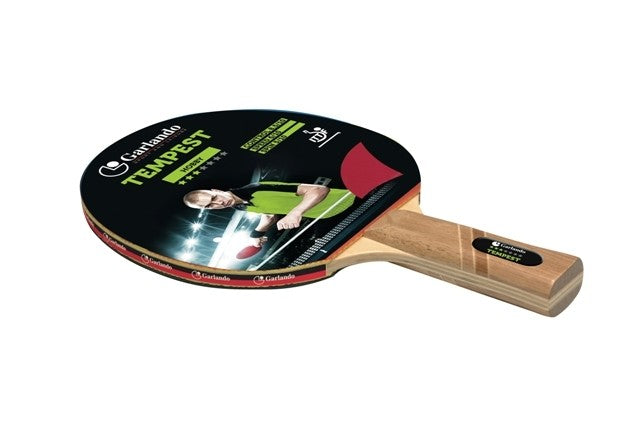 RACCHETTA PING PONG GARLANDO TEMPEST 3 STELLE APPROVATA ITTF