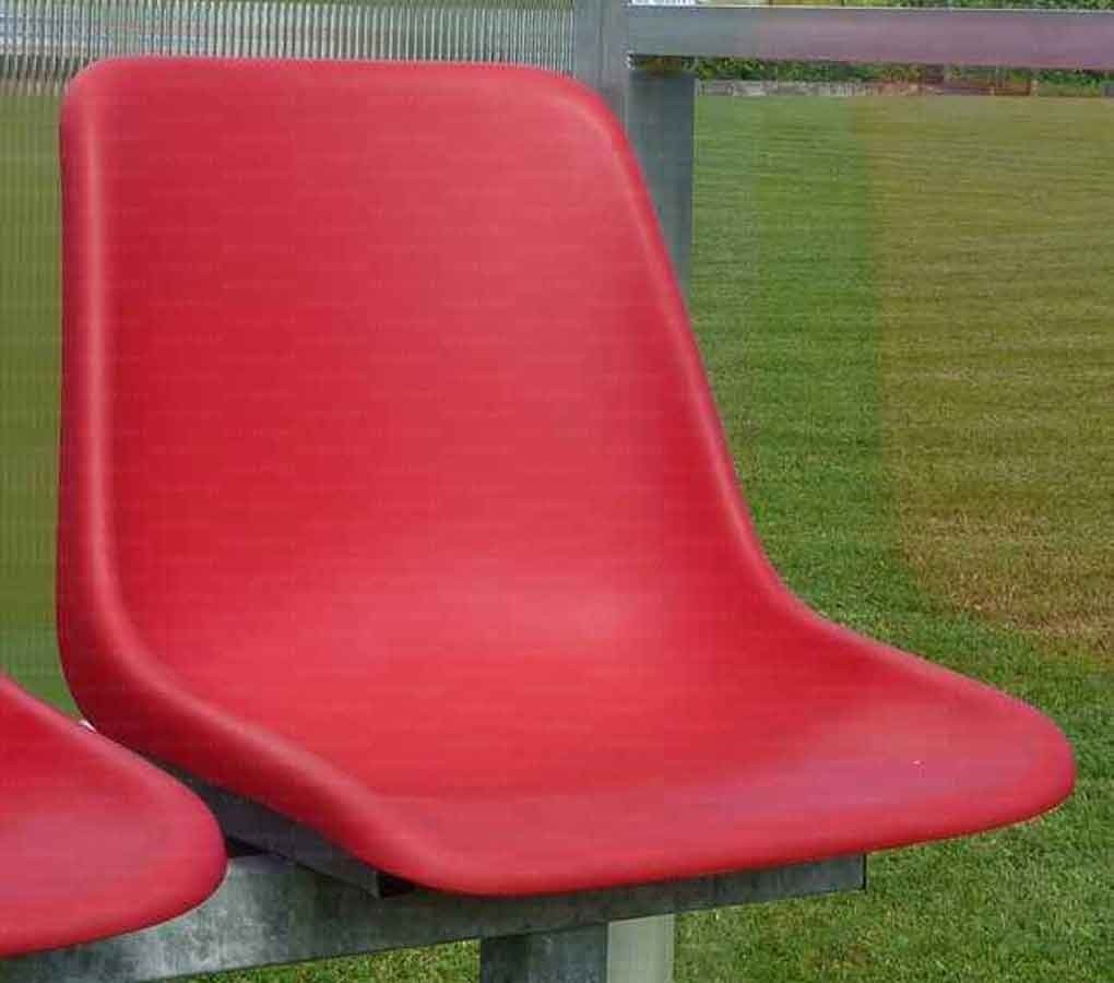 Scocca ricambio mod. Bologna per panchine staff tecnico allenatori ART. 62203  col. Rosso