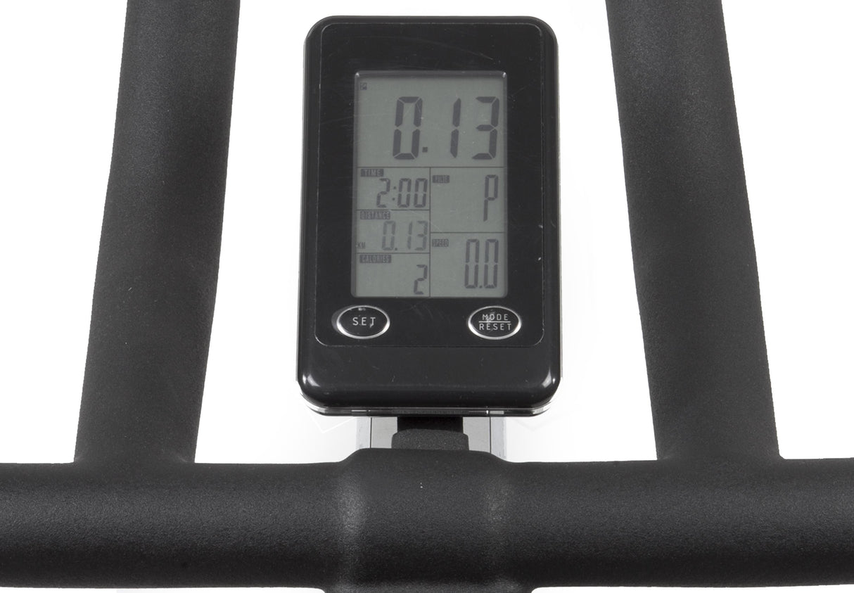 Spin Bike Jk Fitness Jk556 Trasmissione A Cinghia Console E Ricevitore Cardio Wireless