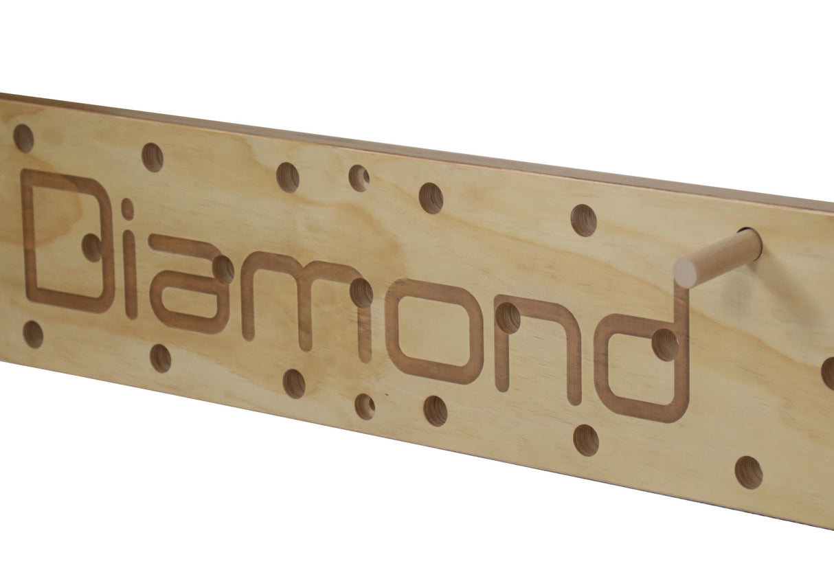 Peg Board DIAMOND art. PB Dotato di pratiche maniglie in legno