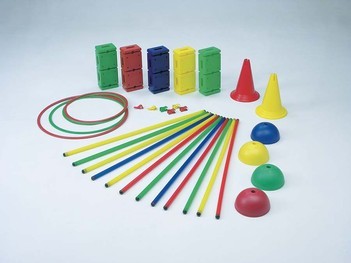 Kit per ginnastica psicomotoria assortito per scuole secondarie da comporre a richiesta