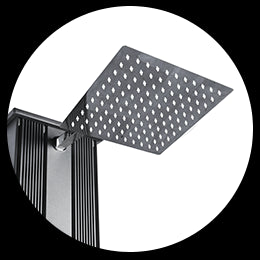 DOCCIA SOLARE IBRIDA FORMIDRA DADA PIU' 40Litri ANODIZZAZIONE INOSSIDABILE CON INSERTO IN LEGNO