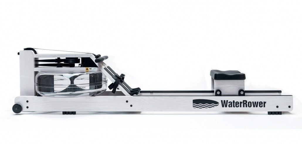 Vogatore Water Rower Shadow White Frassino–monitor S4