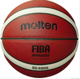 Pallone Molten Basket B7G4000 (ex BGF7X) FIBA Approved Ufficiale FIP e Lega Nazionale Pallacanestro