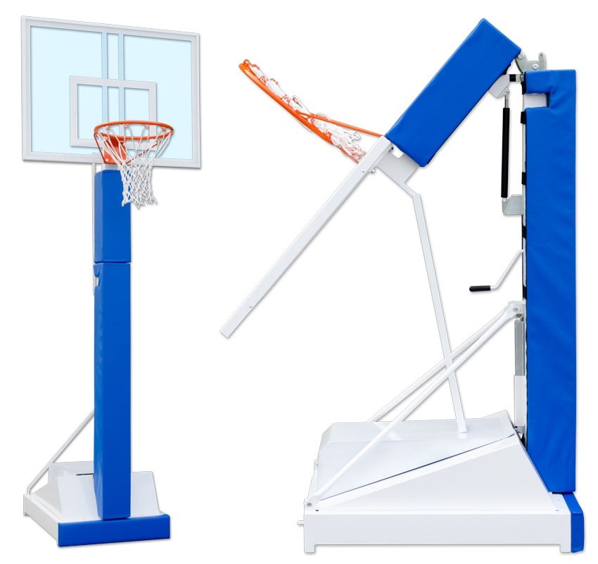 Struttura basket e minibasket monotubolare in acciaio verniciato Art. S04014