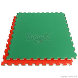 Tatami Bambini Multidiscipline J30S 100x100x3cm Rosso-Grigio-Verde Quantità minima per la vendita 4 Moduli