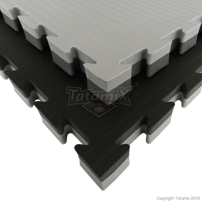 Tatami Judo Jujitsu Aikido MMA Da 4cm Eva Art. JJ40S Grigio-Nero Quantità minima per la vendita 4 Moduli