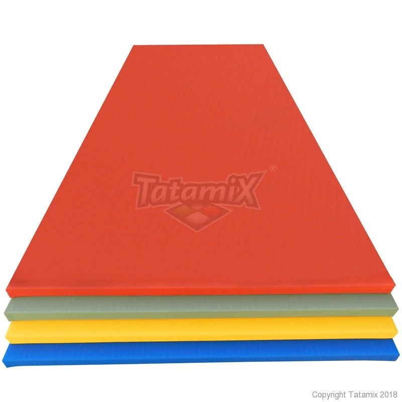 Tatami Tradizionale TL40 Pvc 200x100x4cm PU+PE Rosso Peso 13 Kg