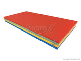 Tatami Tradizionale TL40 Pvc 200x100x4cm PU+PE Rosso Peso 13 Kg