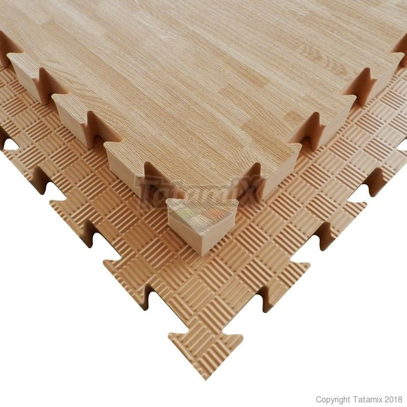 Tatami Eva W40P Effetto Legno 100x100x4cm Quantità Minima Per La Vendita 4 Moduli