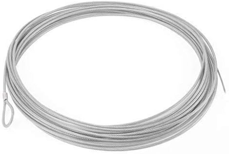 Cavetto di ricambio acciaio per rete tennis da mm. 5 ricoperto in pvc per T030, T040
