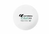 P-Ball Abs Evolution 2** Ittf Palline Ping Pong Cornilleau (6 Pz Bianche)