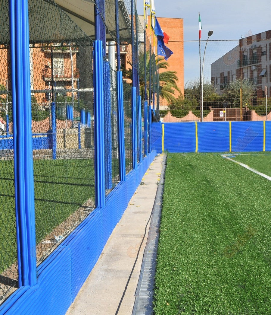 Protezioni Campi Padel Antinfortunistiche in EVA Onda da sagomare costo del set completo per 1 campo