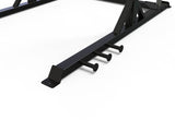 Coppia di supporti squat stand toorx cod.WLX-3200 con 6 barre in acciaio per elastici