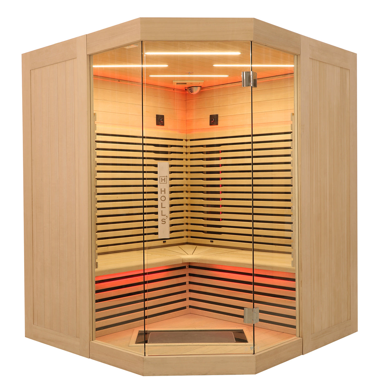 Sauna infrarossi al quarzo Canopèe Angolare 3 posti HL-CNP03C prezzo a richiesta