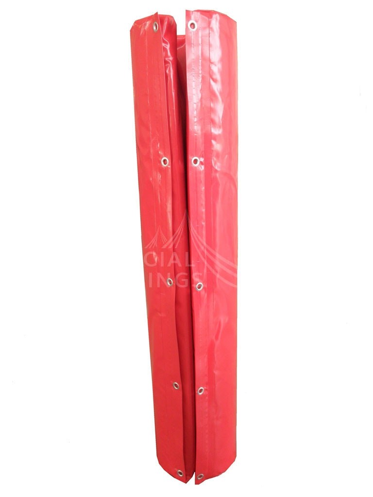 Protezione circolare sagomata h 130 cm diam.int. 8 cm diam. Est. 18 cm DS 21 con fodera in poly pvc da 650 gr/mq