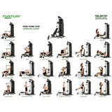 PANCA MULTIFUNZIONE TUNTURI HG80 HOME GYM ART. 17TSHG8000