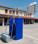 Protezione anti-Infortunistica per impianto basket a traliccio, articolo 4251-4252-4256-4257 Art 4402