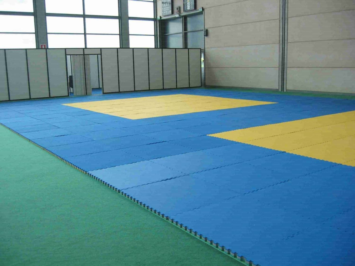 TATAMI AD INCASTRO IN EVA ROSSO 100x100 20 mm ART.9551