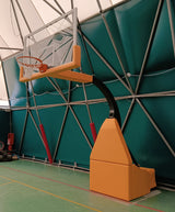 Impianto basket oleodinamico manuale, sbalzo 225cm, modello Challenge, certificato UNI-EN 1270 Codice: 4286
