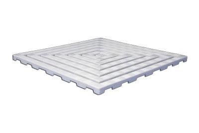 Graticcio per doccia di plastica dimensioni cm 60x60 Art. S07430