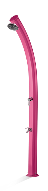 Doccia Solare in Alluminio Formidra  Jolly da 25 L Rosa
