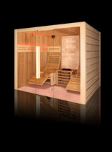 Sauna Alto Stone Tradizionale Vapore Con Muro Pietra HL-EC02S-K prezzo a richiesta