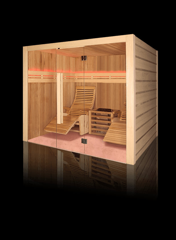 Sauna a Vapore Tradizionale Finlandese Mod. Alto Vap La Sauna Comfort prezzo a richiesta