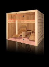 Sauna a Vapore Tradizionale Finlandese Mod. Alto Vap La Sauna Comfort prezzo a richiesta