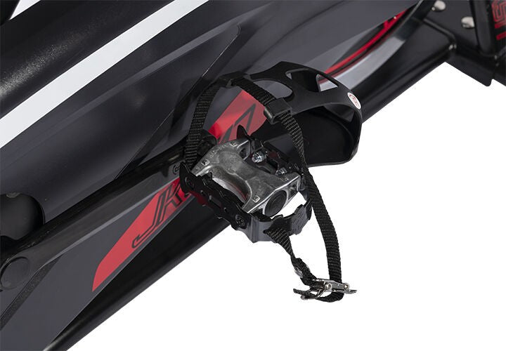 Indoor Spin Bike JK-507 DA 18Kg a PIGNONE FISSO trasmissione a catena