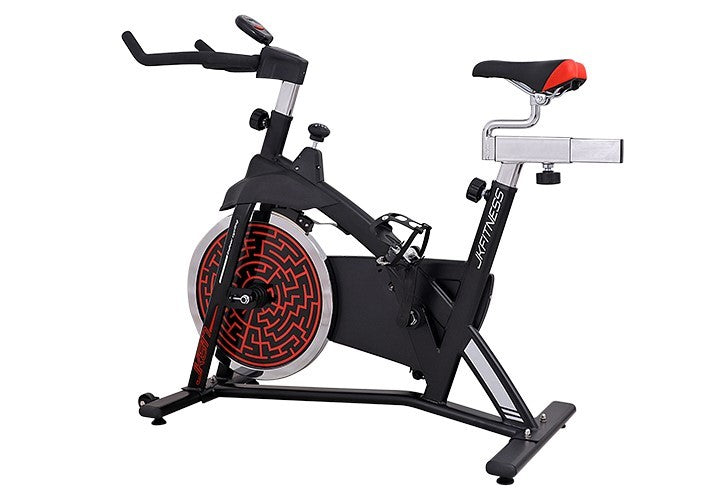 Spin Bike Jk Fitness JK-517 Trasmissione A Cinghia 18kg Volano trasmissione a cinghia