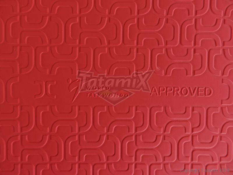 Tatami In Eva 100x100x2,5cm TK25J-WT Approvato WTF Rosso-Blu Quantità Minima Per La Vendita 6 Moduli