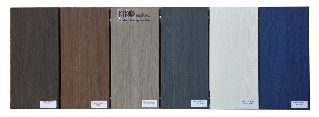 Pavimentazione in Legno Composito Rivestito in polimero KIKO DECKING per Esterno (Sia ambienti commerciali sia residenziali)
