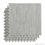 Tatami Puzzle Kit 4 Pezzi W12P-LB 61x61x1,2cm White Wood Quantità minima per la vendita 4 Kit