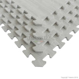 Tatami Puzzle Kit 4 Pezzi W12P-LB 61x61x1,2cm White Wood Quantità minima per la vendita 4 Kit