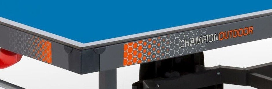 Tavolo Ping Pong Garlando Champion Outdoor Piano Azzurro