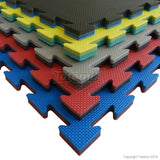 Tatami Karate Eva Modello Aggressive E20X 2cm Giallo-Verde Quantità Minima Per La Vendita 8 Moduli