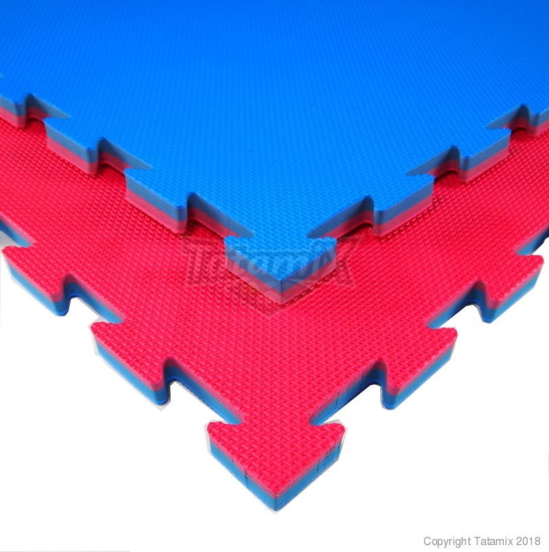 Tatami Karate Eva Modello Aggressive E20X 2cm Rosso-Blu Quantità Minima Per La Vendita 8 Moduli