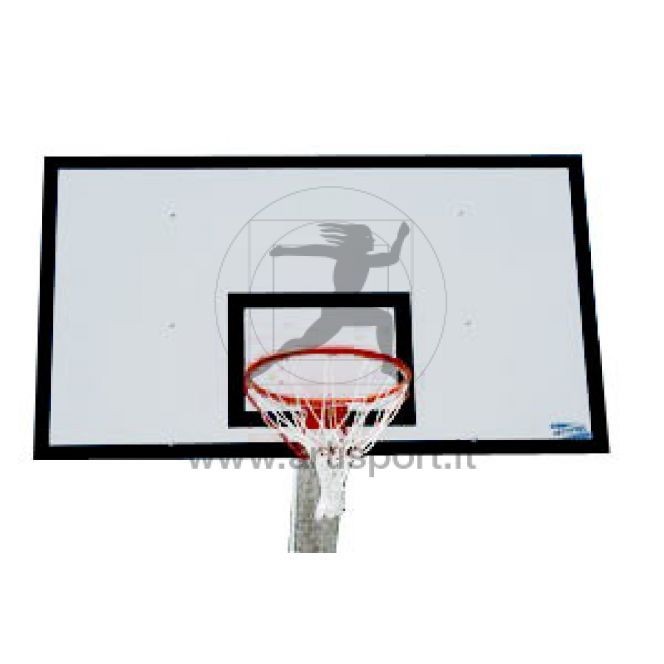 Tabellone Basket in resina melamminica Art. B664V per esterno telaio escluso