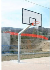 Impianto basket monotubolare sbalzo 220 cm. B651-2 Certificato