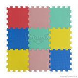 Tatami Puzzle EVA Kids Certificati 12+ Scuola Kit 10 Pezzi 30x30x1cm MI30C Quantità Minima Per La Vendita 10 Kit