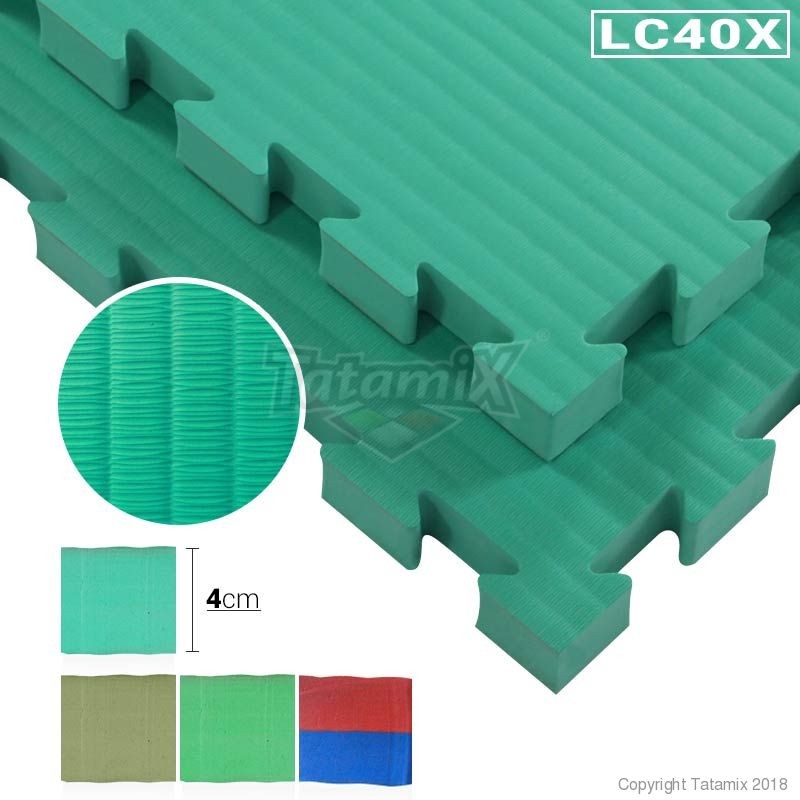 Tatami Eva Espansa LC40X Verde Lime 100x100x4cm Quantità Minima Per La Vendita 6 Moduli