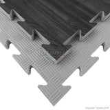 Tatami Eva Effetto Simil Legno 100x100x2cm Marrone-Nero W20P-LM Quantità Minima Per La Vendita 6 Moduli