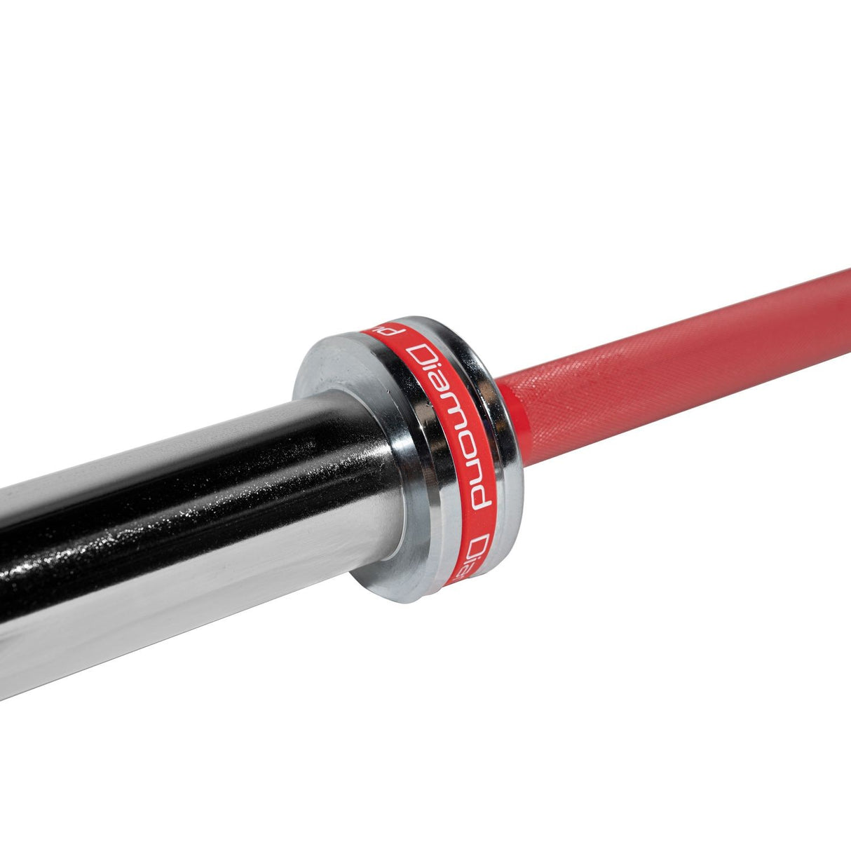 Bilanciere Olimpionico 220 cm - carico max 320 Kg Rosso - molle incluse BOD220-R