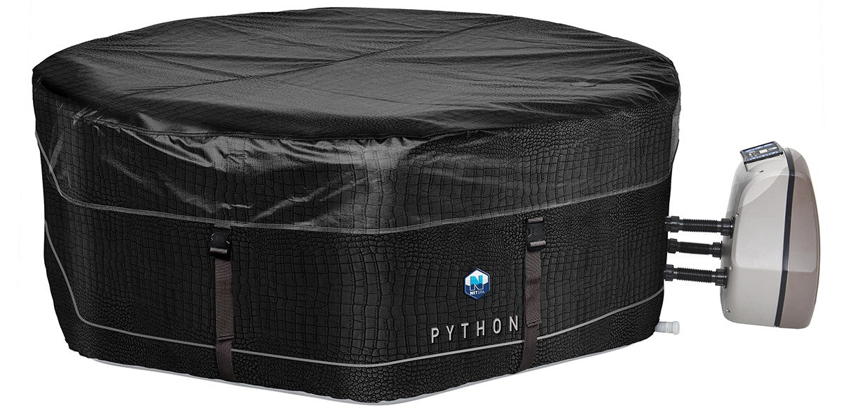 Spa Gonfiabile Python Nera 5/6 posti Netspa