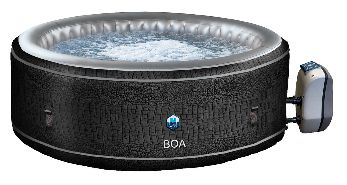 Spa Gonfiabile Boa Nera 5/6 posti Netspa